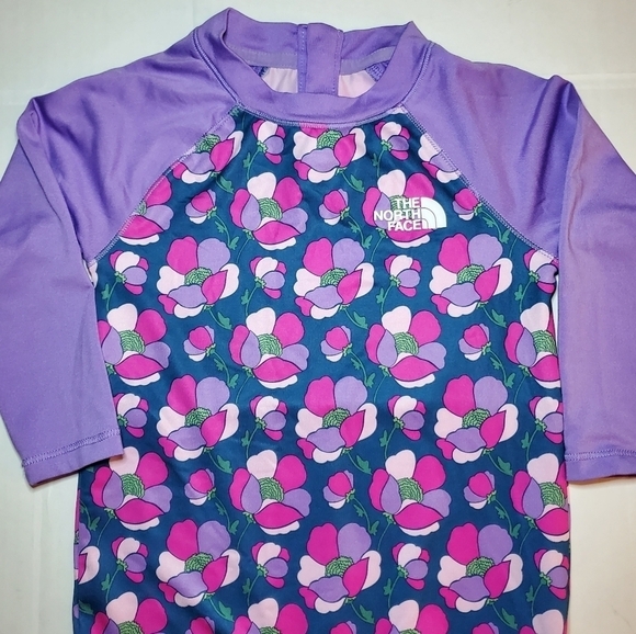 The North Face║One Piece Swimwear║Size 6-12M Rashguard - Picture 2 of 9